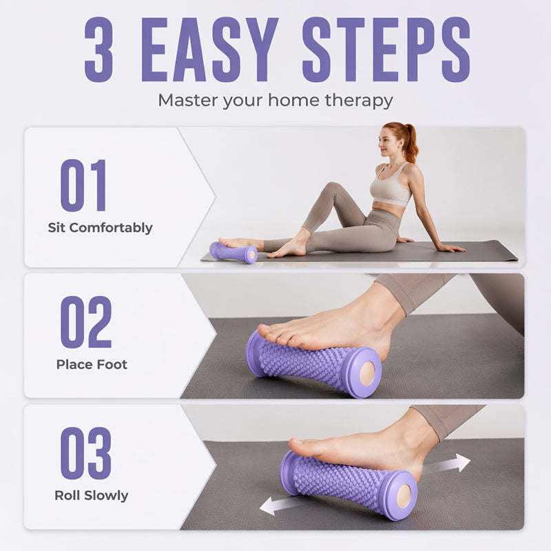🦶TPE-Fußmassageroller zur Linderung von Plantarfasziitis