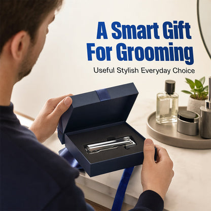 🥳HEISSER SALE 2026🥳💞50.000+ VERKAUFT!👵❤️  360° drehbarer Nagelknipser aus Edelstahl – flexibler Kopf, saubere Kanten und ergonomischer Griff – perfekt für die Hände