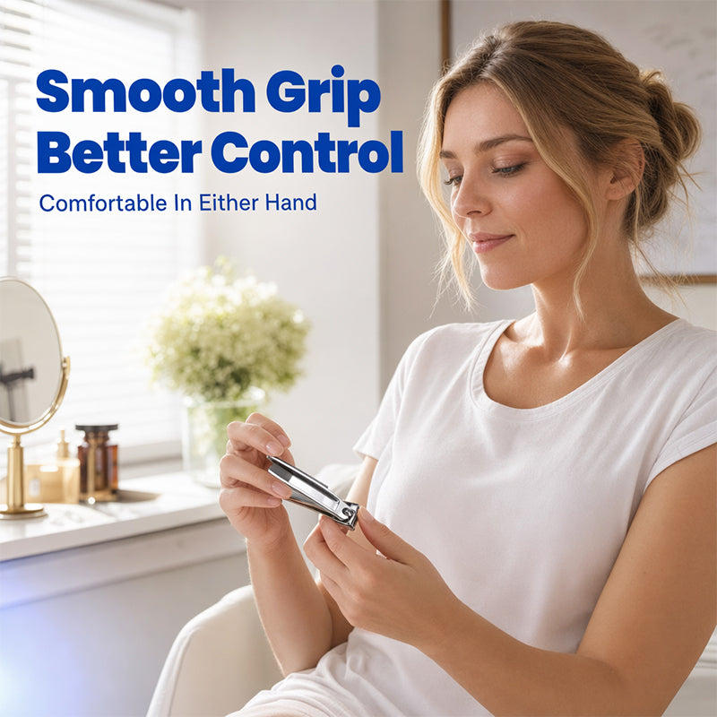 🥳HEISSER SALE 2026🥳💞50.000+ VERKAUFT!👵❤️  360° drehbarer Nagelknipser aus Edelstahl – flexibler Kopf, saubere Kanten und ergonomischer Griff – perfekt für die Hände