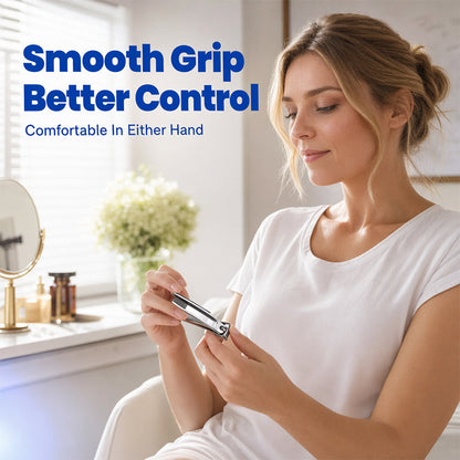 🥳HEISSER SALE 2026🥳💞50.000+ VERKAUFT!👵❤️  360° drehbarer Nagelknipser aus Edelstahl – flexibler Kopf, saubere Kanten und ergonomischer Griff – perfekt für die Hände