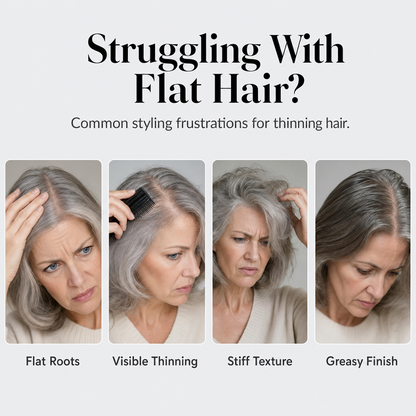 🍑50% RABATT🔥 Fluffy Hair Shaping Spray – Volumen-Spray mit Langzeitwirkung und Pfirsichduft💇‍♀️