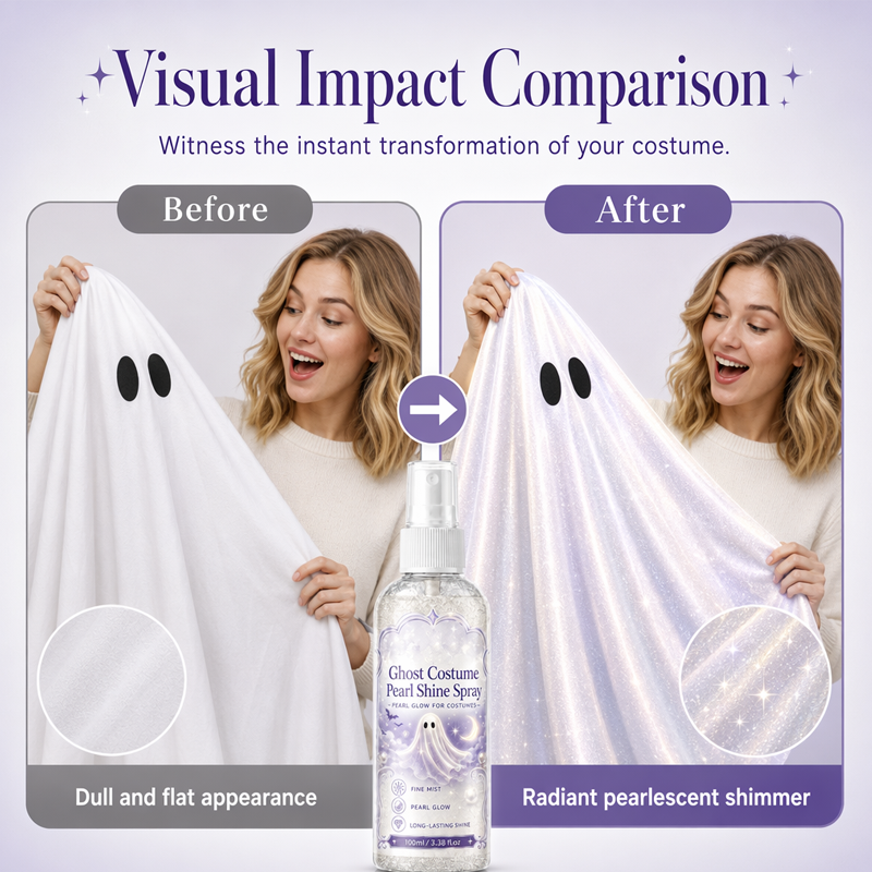 🥳2026 HEISSER VERKAUF🥳💞ÜBER 50.000 VERKAUFT!🎃✨  Halloween-Perlglanz-Kostümspray – Ultrafeiner Nebel verleiht jedem Outfit einen magischen Perlglanz. Aufsprühen & leuchten – kein Nähen, kein Kleben! 👻💫