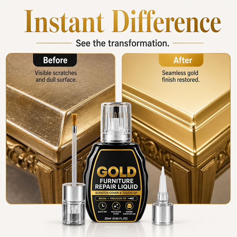 🥳HEISSER SALE 2026🥳💞50.000+ VERKAUFT!👵❤️  Goldene Möbelreparaturfarbe