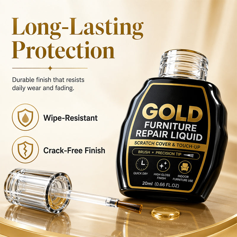 🥳HEISSER SALE 2026🥳💞50.000+ VERKAUFT!👵❤️  Goldene Möbelreparaturfarbe
