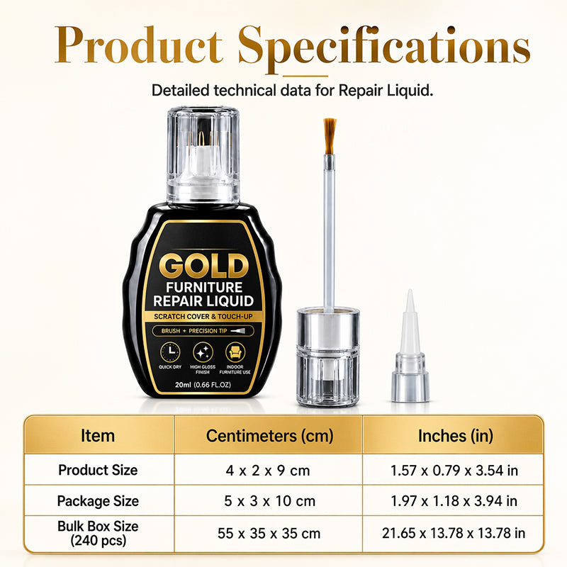 🥳HEISSER SALE 2026🥳💞50.000+ VERKAUFT!👵❤️  Goldene Möbelreparaturfarbe
