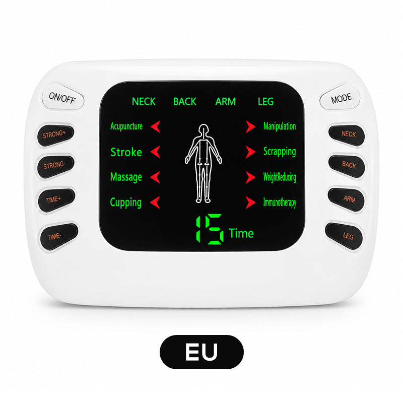 Elektrisches EMS Massagegerät – Muskelentspannung & Schmerzlinderung für Nacken, Rücken & Beine