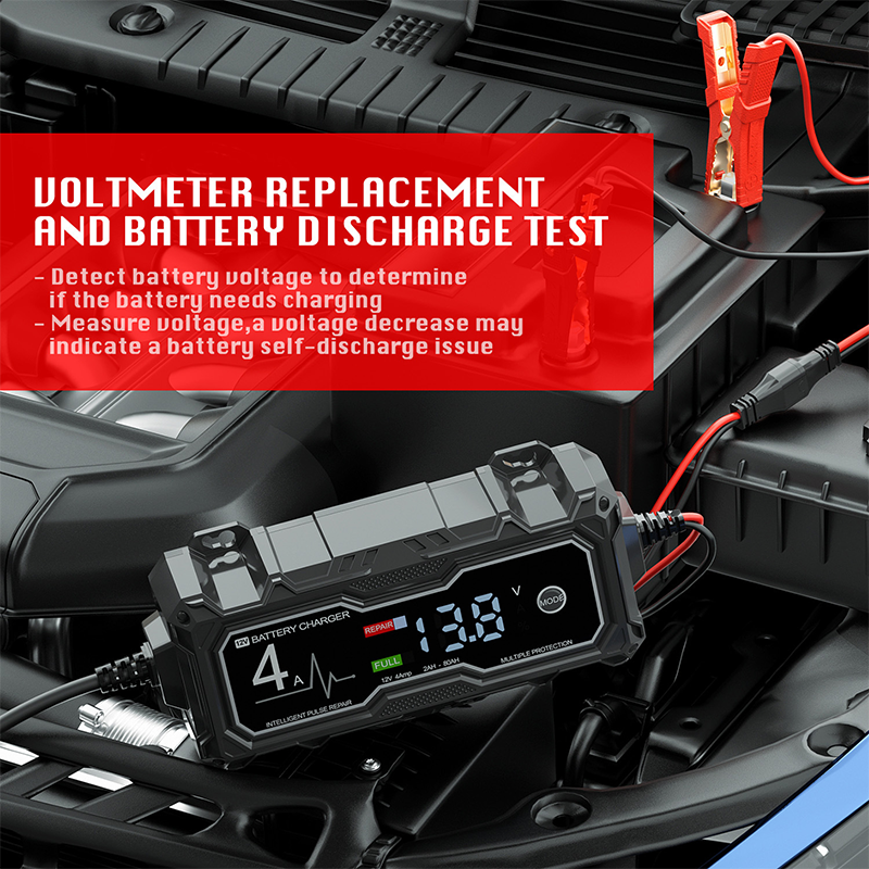 🔋 Intelligentes Autobatterieladegerät – Testen, Laden und Warten leicht gemacht ⚡