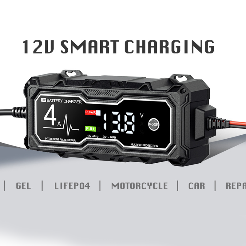 🔋 Intelligentes Autobatterieladegerät – Testen, Laden und Warten leicht gemacht ⚡