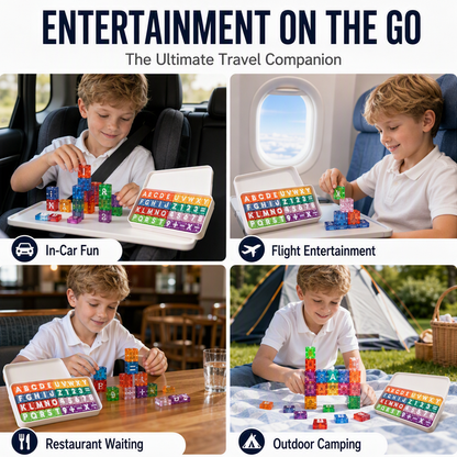 ⏳Zeitlich begrenztes Angebot⏳ 🧲 Magnetwürfel Kinder Lernspielzeug – Kein Frust, voller Lernspaß! 🎉 40 Teile, 360° Magnet, Buchstaben & Zahlen 🌟 Limitiertes Angebot ⏳