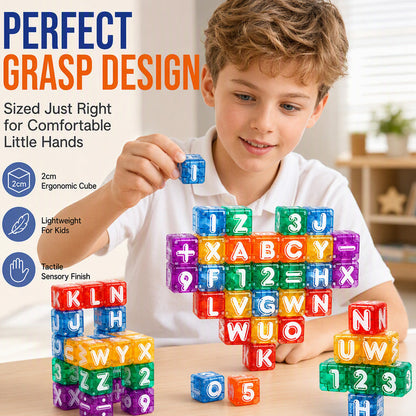 ⏳Zeitlich begrenztes Angebot⏳ 🧲 Magnetwürfel Kinder Lernspielzeug – Kein Frust, voller Lernspaß! 🎉 40 Teile, 360° Magnet, Buchstaben & Zahlen 🌟 Limitiertes Angebot ⏳