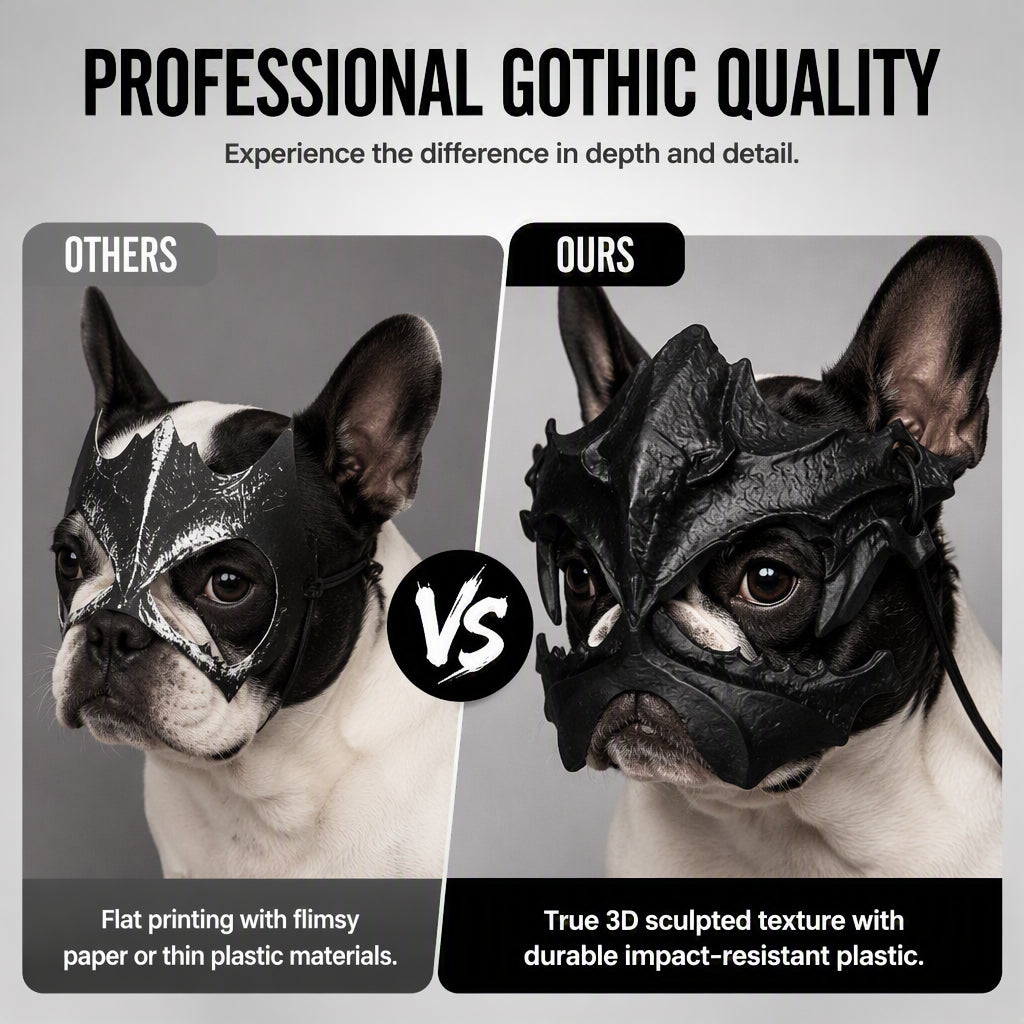 Halloween Beast Skull Pet Costume Mask
