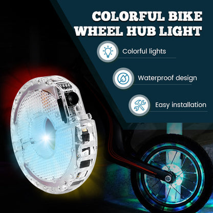 ⏳ BEGRENZTER VORRAT! Bunte Fahrrad‑Nabenleuchte ‑50 %