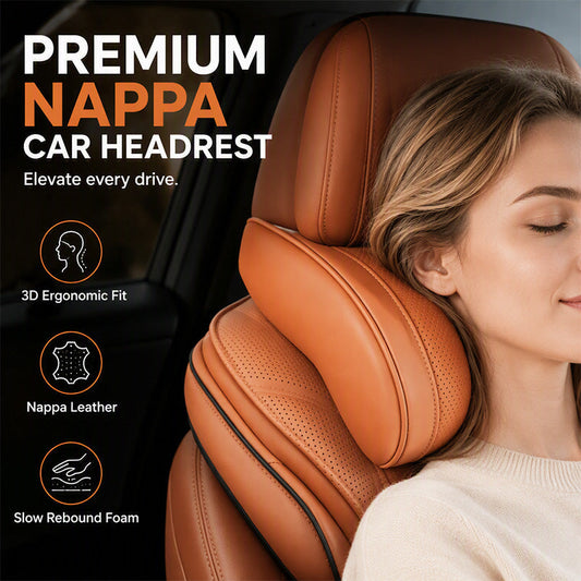 🚗💤 Schluss mit Müdigkeit beim Autofahren! Universelles Nackenstützkissen aus Memory-Schaum für die Kopfstütze im Auto, ergonomische Unterstützung für lange Autofahrten