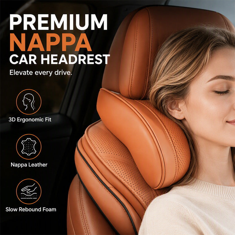 🥳💞 Über 75.000 Stück verkauft!⚡🚗💤Memory-Schaum-Nackenstütze fürs Auto – für entspannte Fahrten🎁