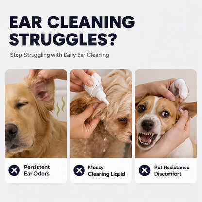 Pet Ear Cleaner Finger Wipes