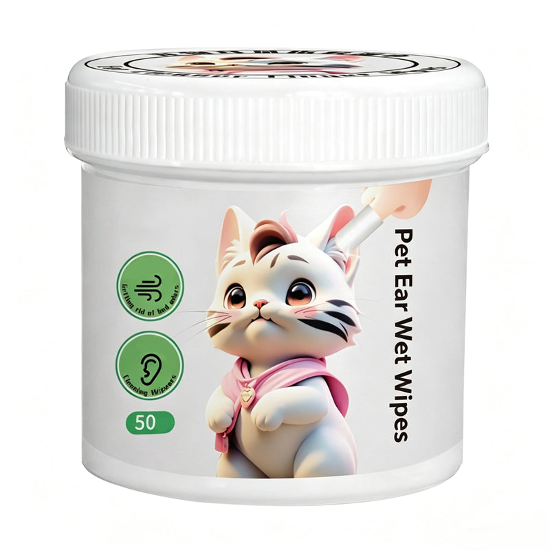 Pet Ear Cleaner Finger Wipes