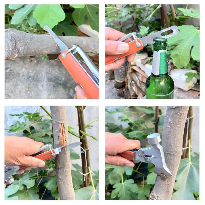 🔨 Tired of digging through 5 different tools for one job? This 16‑in‑1 hammer does it all — and stores in your glove box. 💪