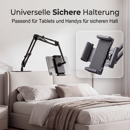 ⏰Magnetischer Tablet-Ständer für das Bett mit versteckter Matratzenhalterung