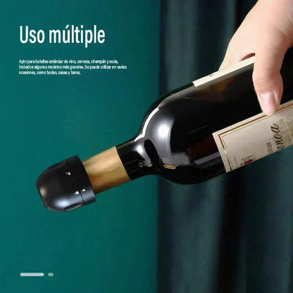 🔥🎁 2+1 GRATIS!!🥳💞 50K+ VERKAUFT! ⚡🍾 Drehverschluss-Verschlüsse für Wein- und Champagnerflaschen🥂