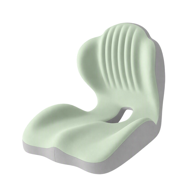 🪑 💆 Ergonomisches Sitzkissen aus Memory-Schaum – Integrierte Rückenstütze, orthopädisch & vielseitig – Ideal für Bürostuhl, Auto & Homeoffice ✨
