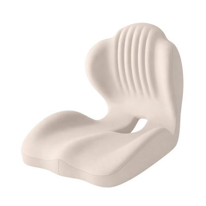 🪑 💆 Ergonomisches Sitzkissen aus Memory-Schaum – Integrierte Rückenstütze, orthopädisch & vielseitig – Ideal für Bürostuhl, Auto & Homeoffice ✨