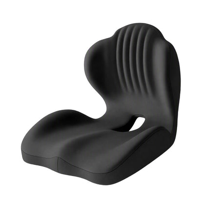 🪑 💆 Ergonomisches Sitzkissen aus Memory-Schaum – Integrierte Rückenstütze, orthopädisch & vielseitig – Ideal für Bürostuhl, Auto & Homeoffice ✨