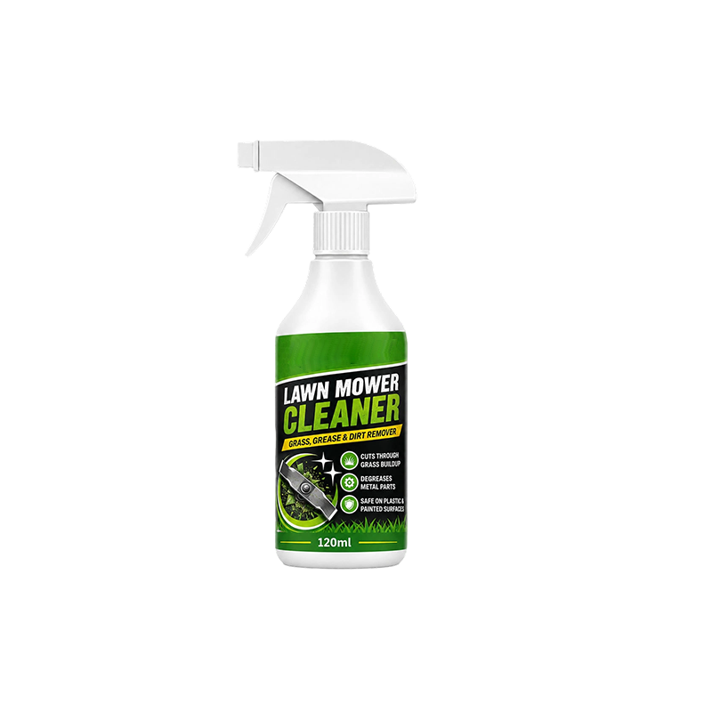 Schnell wirkendes Rasenmäher-Reinigungsspray