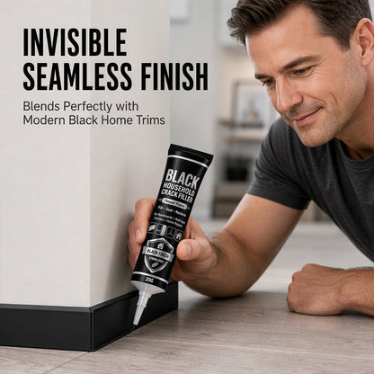🔧🖤 50 % Rabatt! Schwarze Spachtelmasse zum Ausbessern von Rissen im Haushalt – Die hochdichte Polymerformel füllt Lücken und Risse nahtlos aus. 🏠✨