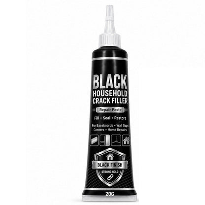 🔧🖤 50 % Rabatt! Schwarze Spachtelmasse zum Ausbessern von Rissen im Haushalt – Die hochdichte Polymerformel füllt Lücken und Risse nahtlos aus. 🏠✨