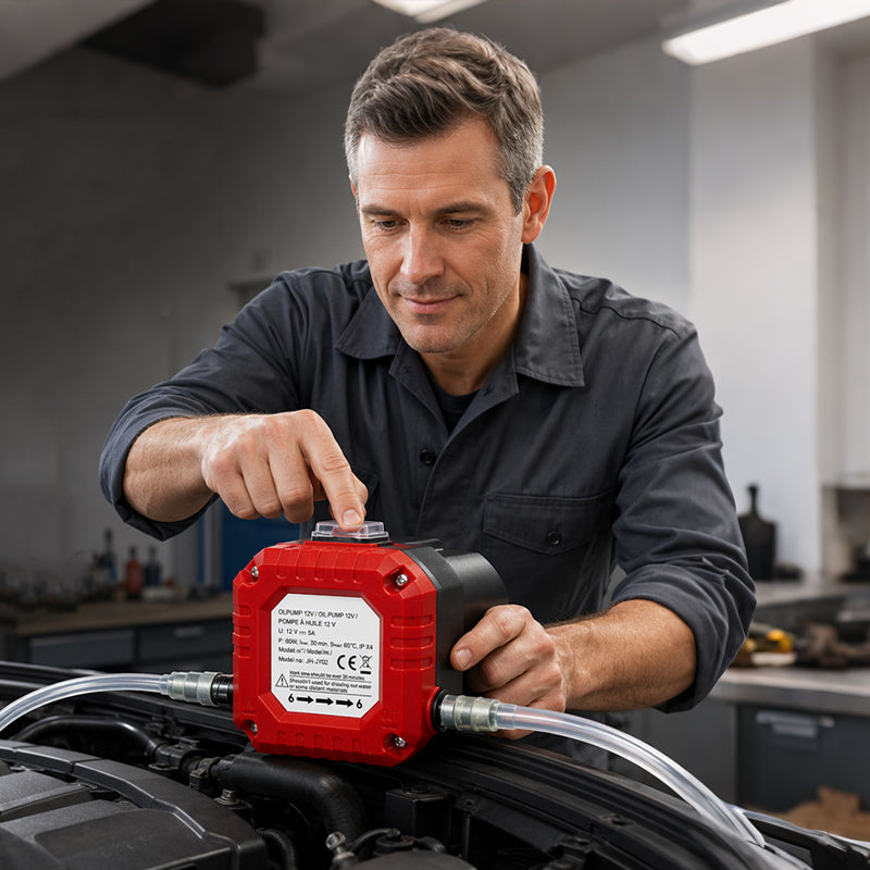 🔧 🛢️ Elektrische Ölabsaugpumpe – Selbstansaugend, vielseitig & leistungsstark – Ideal für Motoröl, Diesel & Hydrauliköl 🚗
