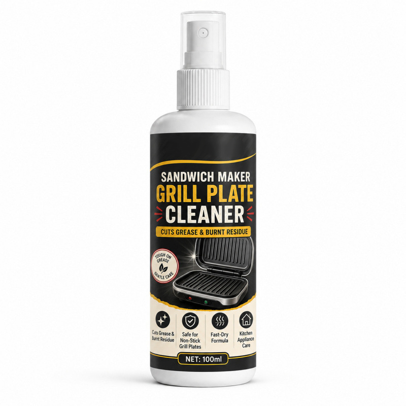 Reinigungsspray für Sandwich-Grillplatten
