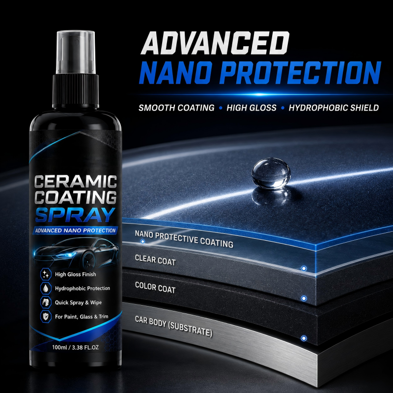 Nano-Keramik-Beschichtungsspray für Autos