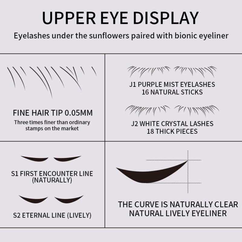 3-in-1-Augen-Make-up-Stempelbox