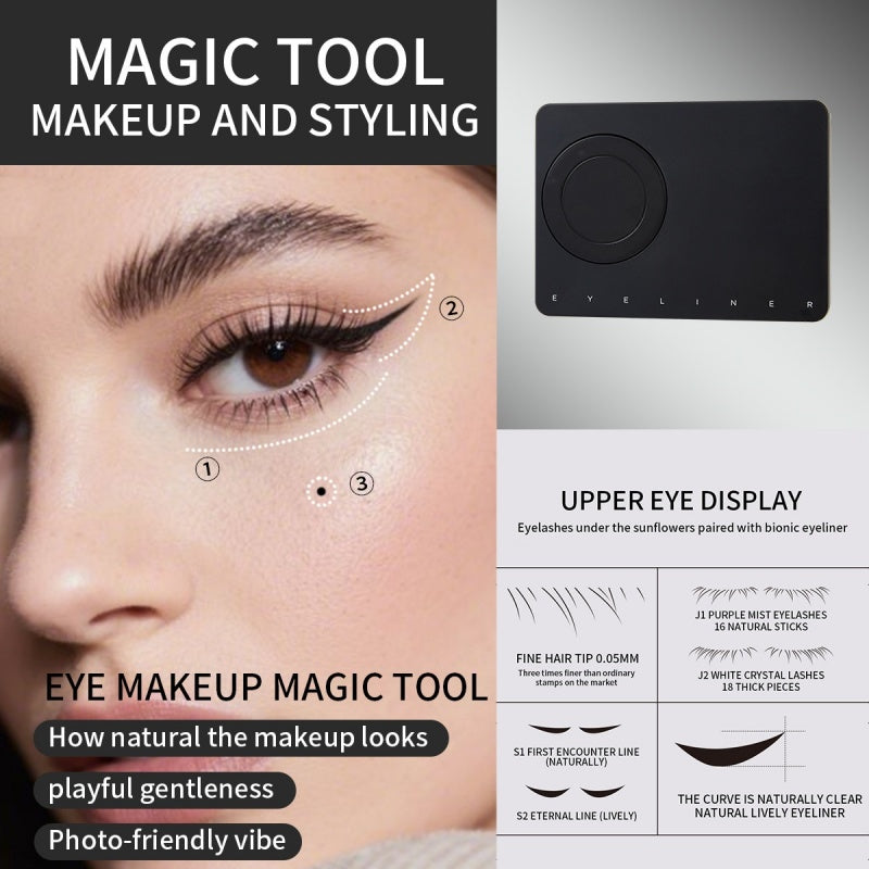 3-in-1-Augen-Make-up-Stempelbox