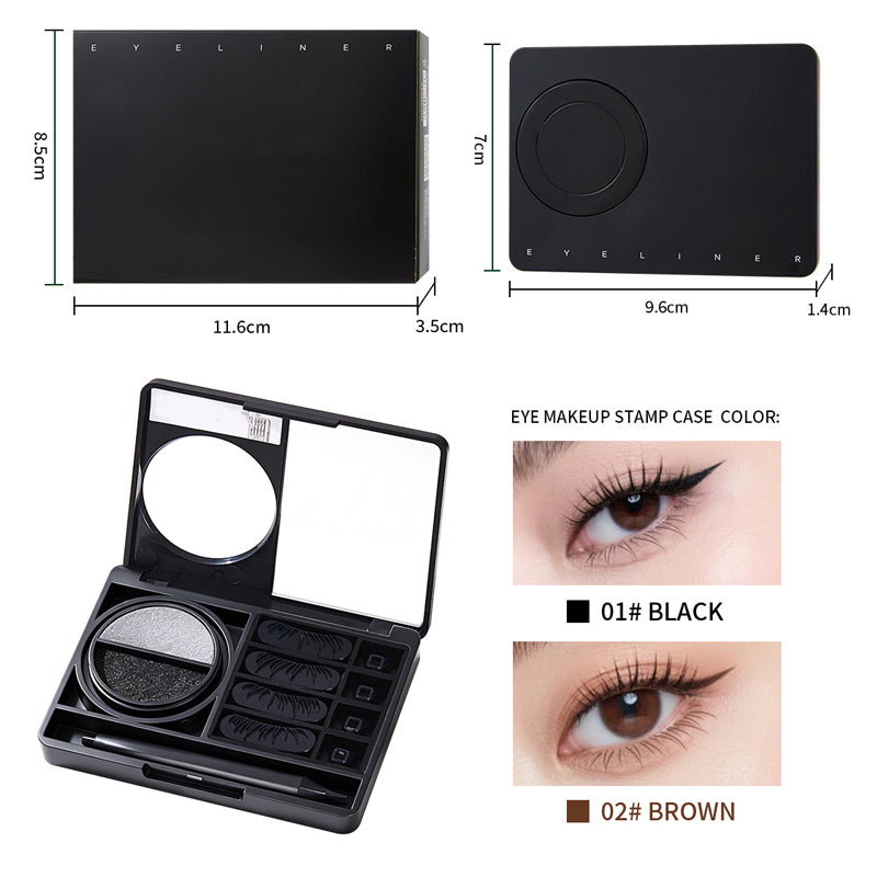 3-in-1-Augen-Make-up-Stempelbox
