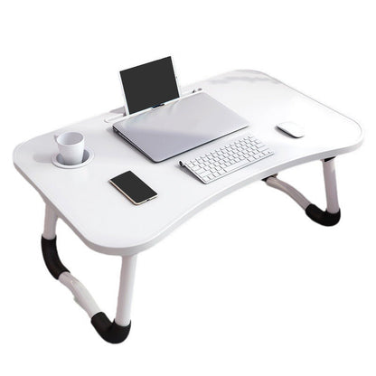 Foldable Laptop Bed Table with Cup Holder
