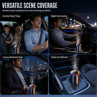 🚗✨ 3-in-1 Auto-Diffuser – 50% RABATT! Duft, LED-Licht & Sternenprojektion – Ultrasonic-Zerstäubung für entspannte Fahrten. 🌟