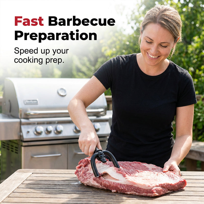 Handfetttrimmer für Rind- und Schweinefleisch