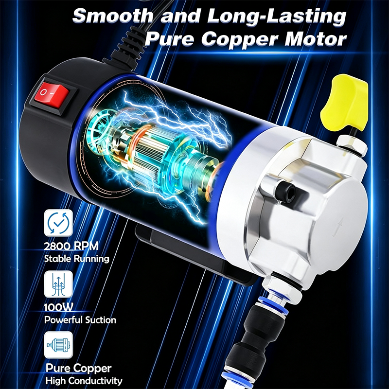 🛍️ Tragbare 12V-Ölablasspumpe für Motor- & Getriebeöl – mit Kupfermotor, inkl. Schläuche & Aufbewahrungsbox 🔧