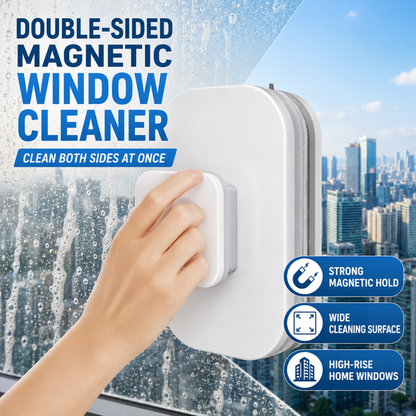 Doppelseitiger magnetischer Fensterreiniger