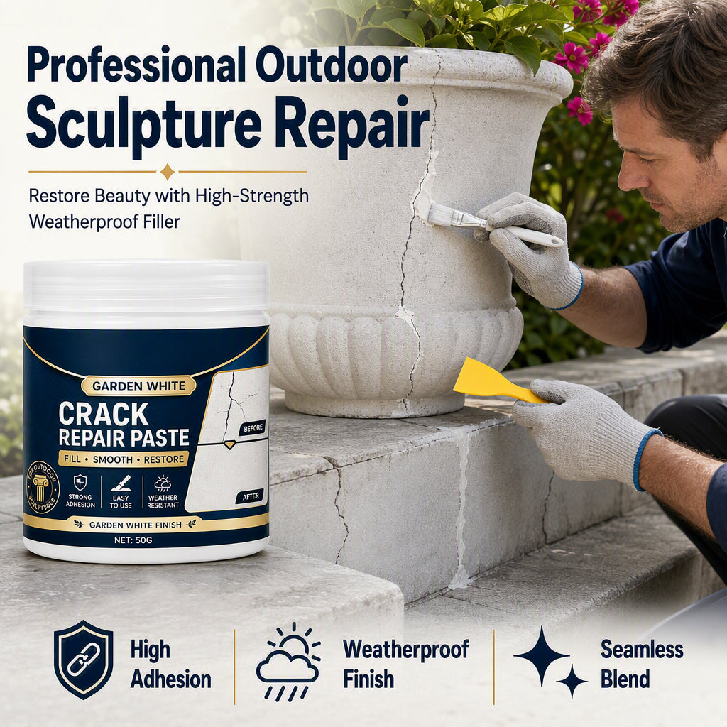 Wetterfeste Rissreparaturpaste