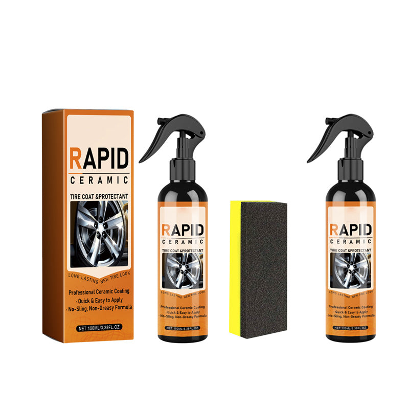 Schnellsprühspray zur Keramikbeschichtung von Reifen