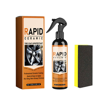 Schnellsprühspray zur Keramikbeschichtung von Reifen