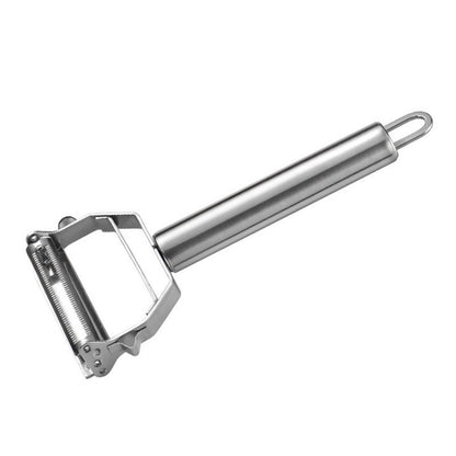 2-in-1 Edelstahl-Schäler und Julienne-Schneider