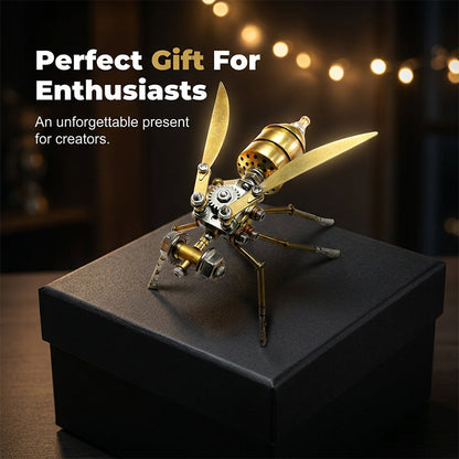 🐝⚙️ 3D Metall-Bienen-Puzzle-Bausatz zum Zusammenbauen, detailreich, fördert Konzentration, tolles Bastelgeschenk für Erwachsene und Kinder✨