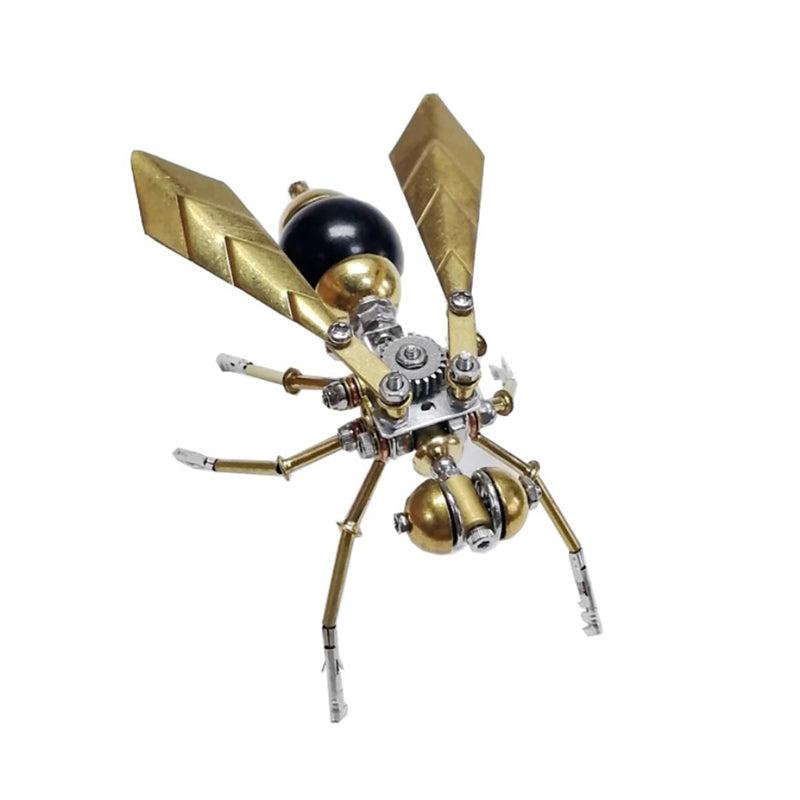 🐝⚙️ 3D Metall-Bienen-Puzzle-Bausatz zum Zusammenbauen, detailreich, fördert Konzentration, tolles Bastelgeschenk für Erwachsene und Kinder✨