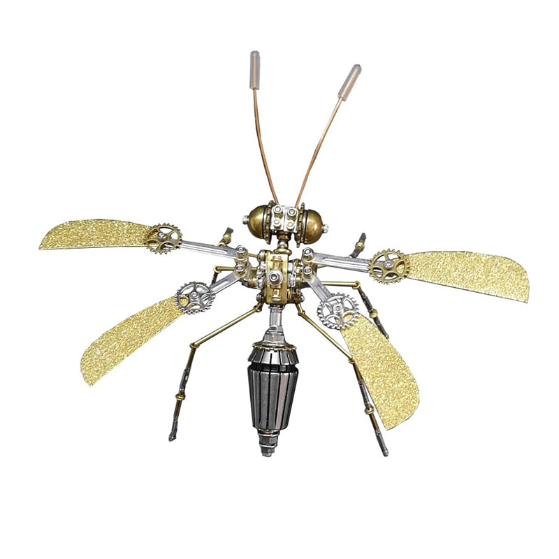 🐝⚙️ 3D Metall-Bienen-Puzzle-Bausatz zum Zusammenbauen, detailreich, fördert Konzentration, tolles Bastelgeschenk für Erwachsene und Kinder✨