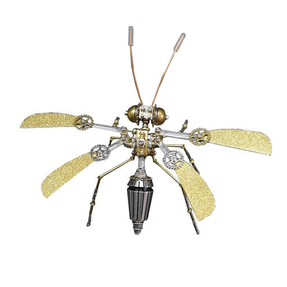 🐝⚙️ 3D Metall-Bienen-Puzzle-Bausatz zum Zusammenbauen, detailreich, fördert Konzentration, tolles Bastelgeschenk für Erwachsene und Kinder✨