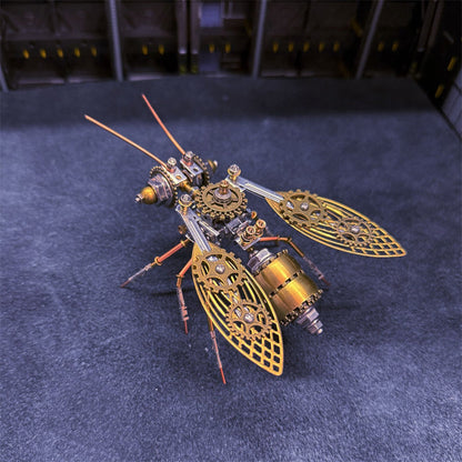 🐝⚙️ 3D Metall-Bienen-Puzzle-Bausatz zum Zusammenbauen, detailreich, fördert Konzentration, tolles Bastelgeschenk für Erwachsene und Kinder✨