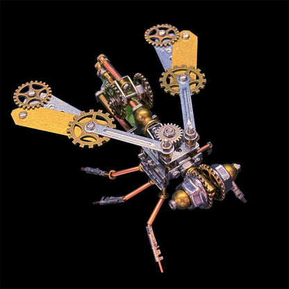 🐝⚙️ 3D Metall-Bienen-Puzzle-Bausatz zum Zusammenbauen, detailreich, fördert Konzentration, tolles Bastelgeschenk für Erwachsene und Kinder✨